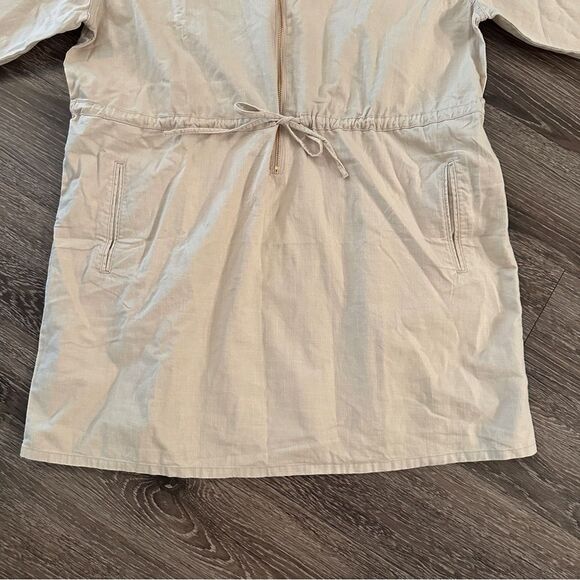 J. Crew Cinched zip-up dress in drapey cotton New - Picture 5 of 8